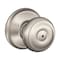 Schlage Schlage Georgian Satin Nickel Privacy Lockset 1-3/4 in. F40VGEO619 - alternate 1